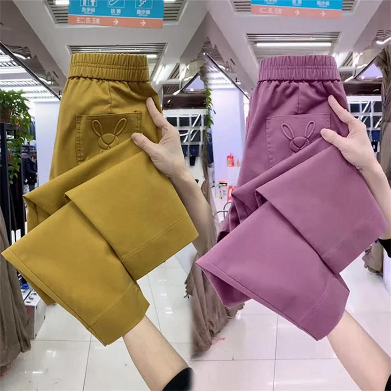 Korean Fashion Thin Harun Pants Women New 2025 Summer High Waist All-Match Loose Casual Pants Female Trousers Carrot pants Ladie
Korean Fashion Thin Harun Pants Women New 2025 Summer High Waist All-Match Loose Casual Pants Female Trousers Carrot pants Ladie