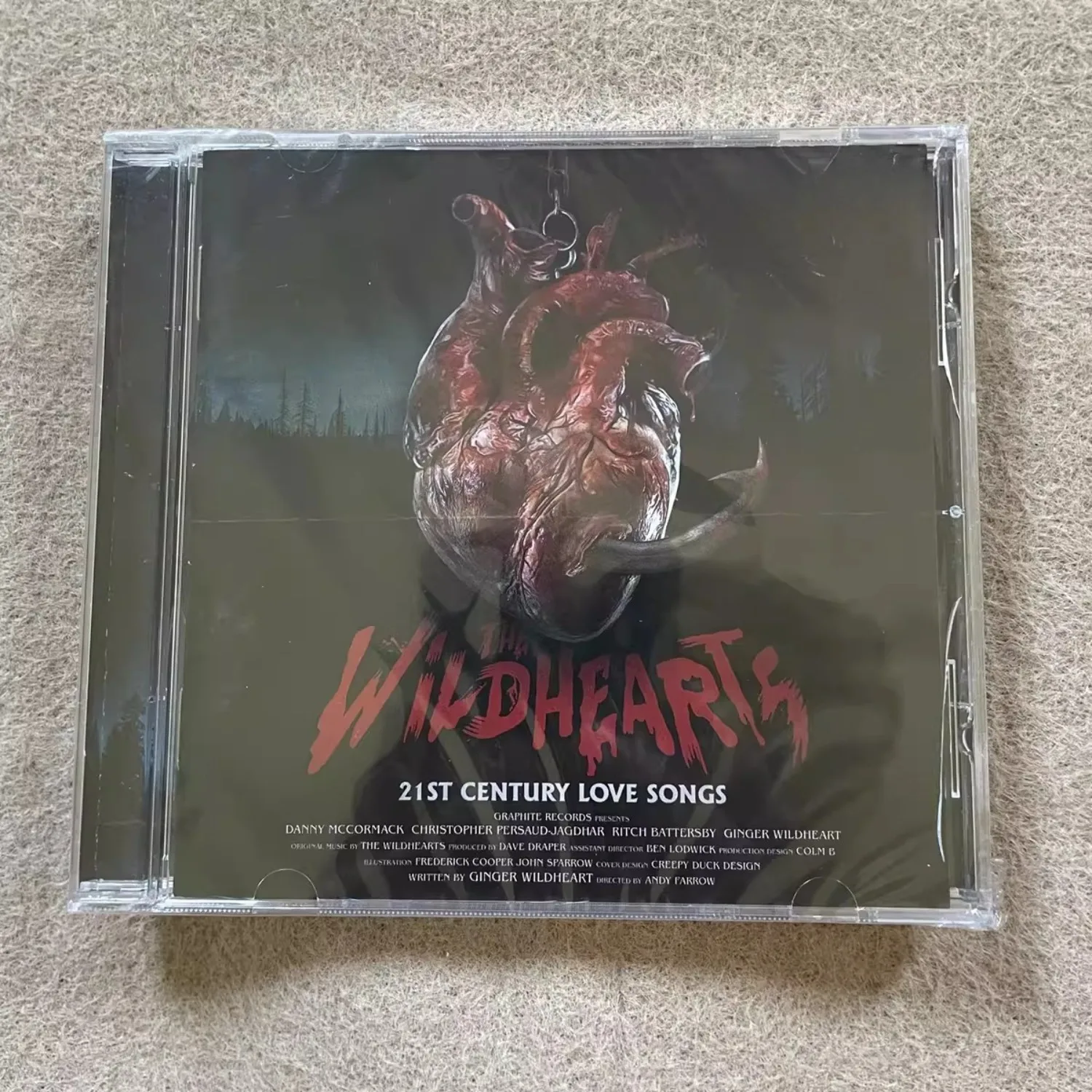 The Wildhearts 21st Century Love Songs CD High-Energy Rock Album Dynamic Guitar Riffs Powerful Vocal Performance for Rock Fans
The Wildhearts 21st Century Love Songs CD High-Energy Rock Album Dynamic Guitar Riffs Powerful Vocal Performance for Rock Fans