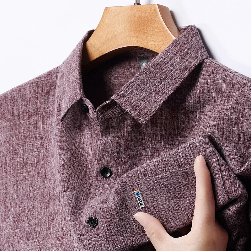 Рубашка мужская деловая с коротким рукавом, повседневная универсальная с принтом, устойчивая к морщинам, не требует глажки, Всесезонная
Рубашка мужская деловая с коротким рукавом, повседневная универсальная с принтом, устойчивая к морщинам, не требует глажки, Всесезонная