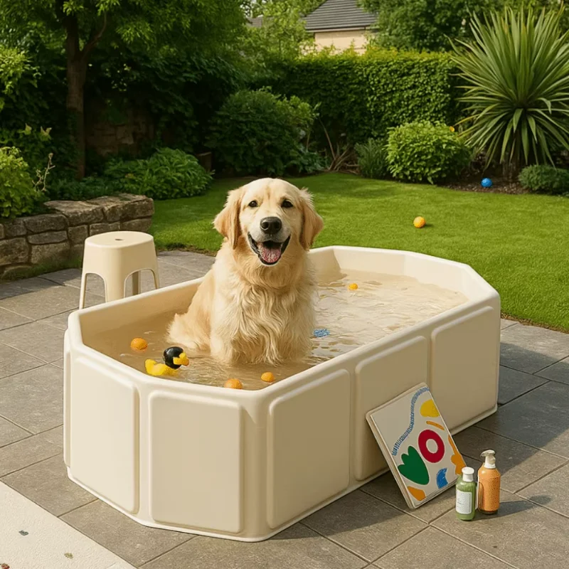 Large Capacity Portable Folding Bathtub Multifunctional Space Saving Dog Bathing Tub PVC with Drainage Holes Pet Wading Pool
Large Capacity Portable Folding Bathtub Multifunctional Space Saving Dog Bathing Tub PVC with Drainage Holes Pet Wading Pool