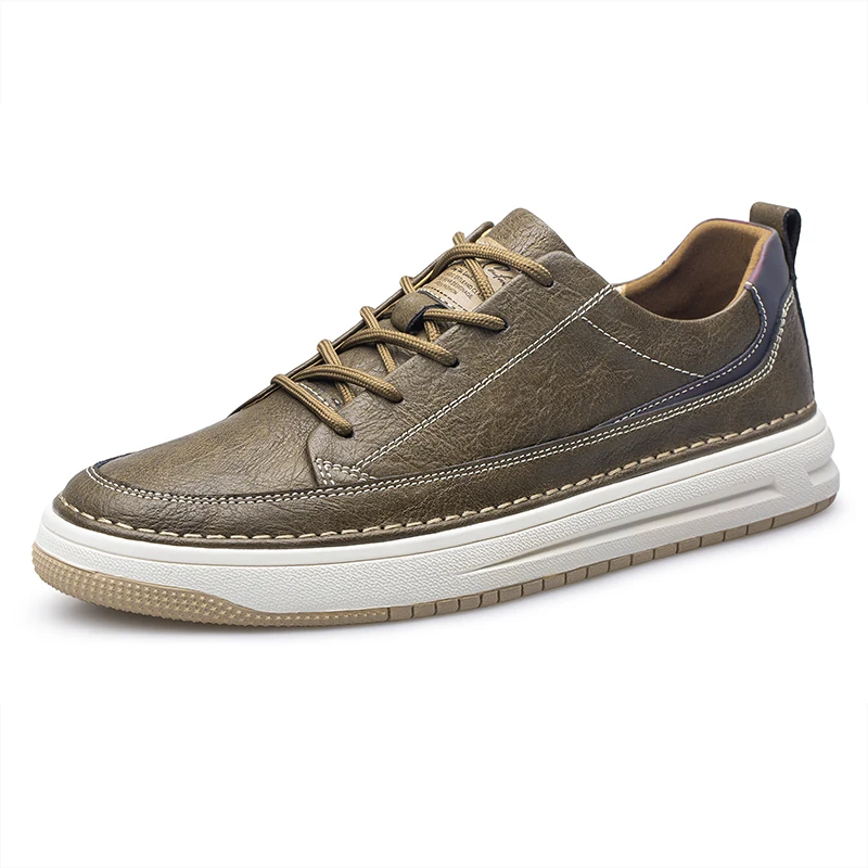Fashionable New Khaki Men's Outdoor Oxford Shoes Massage Sole Genuine Leather Shoes Men's Casual Sports Shoes Anti Slip 38-45
Fashionable New Khaki Men's Outdoor Oxford Shoes Massage Sole Genuine Leather Shoes Men's Casual Sports Shoes Anti Slip 38-45