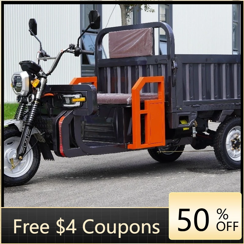 Rs Electric tricycle, self-unloading hydraulic agricultural tricycle, large capacity 2000W electric adult tricycle
Rs Electric tricycle, self-unloading hydraulic agricultural tricycle, large capacity 2000W electric adult tricycle