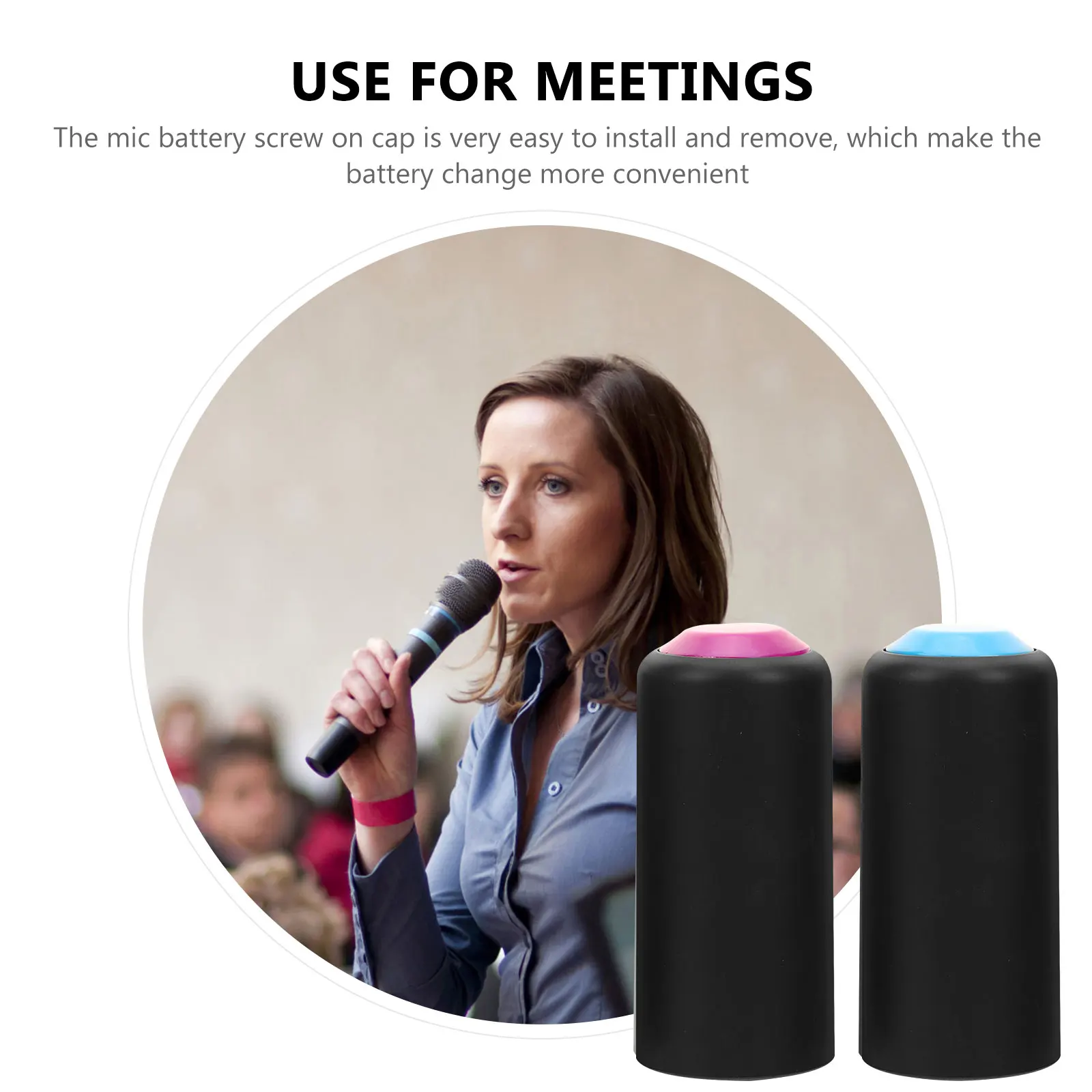 4pcs Wireless Microphone Accessories Durable Plastic Caps for Tail Cover Replacement Mic Parts Protect Long
4pcs Wireless Microphone Accessories Durable Plastic Caps for Tail Cover Replacement Mic Parts Protect Long