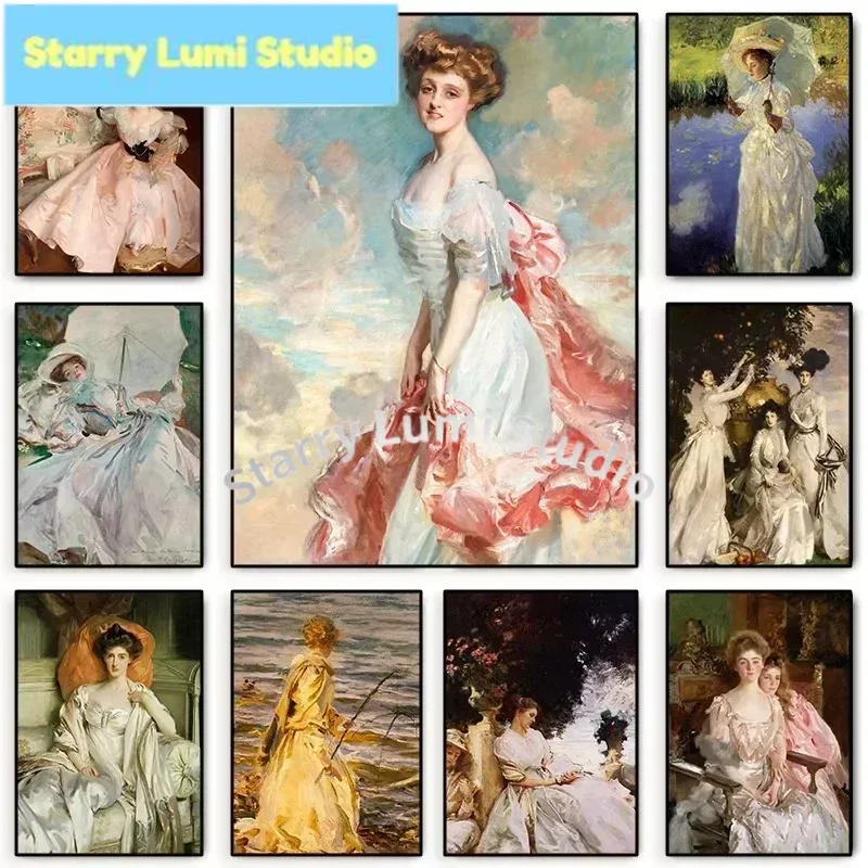 John Singer Sargent Famous Painter Female Portrait Diamond Painting Mosaic Diamond Embroidery Handmade Art Gift Home Decoration
John Singer Sargent Famous Painter Female Portrait Diamond Painting Mosaic Diamond Embroidery Handmade Art Gift Home Decoration