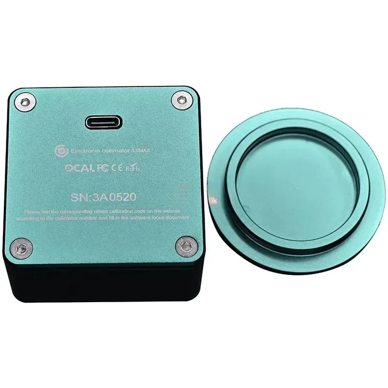 OCAL 3.0 MAX Electronic Collimator III Optical Axis Calibrator for RC Newtonian Reflecting Telescope Calibration
OCAL 3.0 MAX Electronic Collimator III Optical Axis Calibrator for RC Newtonian Reflecting Telescope Calibration