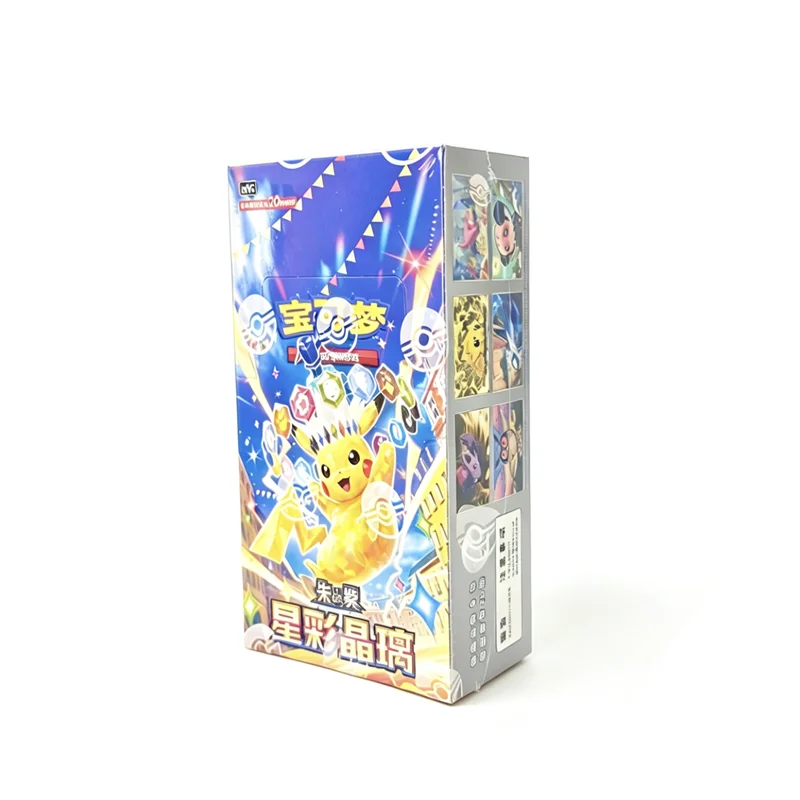 Original Pokemon TCG 17.0 Starry Crystal CSV9C Simplified Chinese Booster Scarlet&Violet Collection Cards Child Toys Gifts
Original Pokemon TCG 17.0 Starry Crystal CSV9C Simplified Chinese Booster Scarlet&Violet Collection Cards Child Toys Gifts