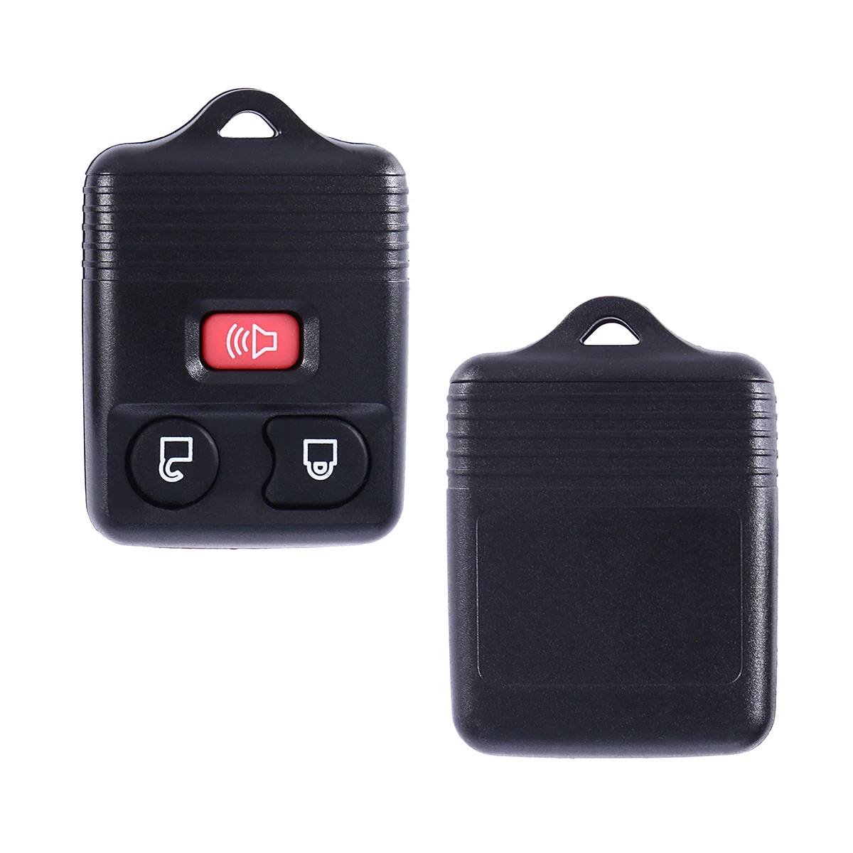 2pcs Car Key Remote 3 Button Keyless Entry Fob Replacement For E350 Escape Explorer