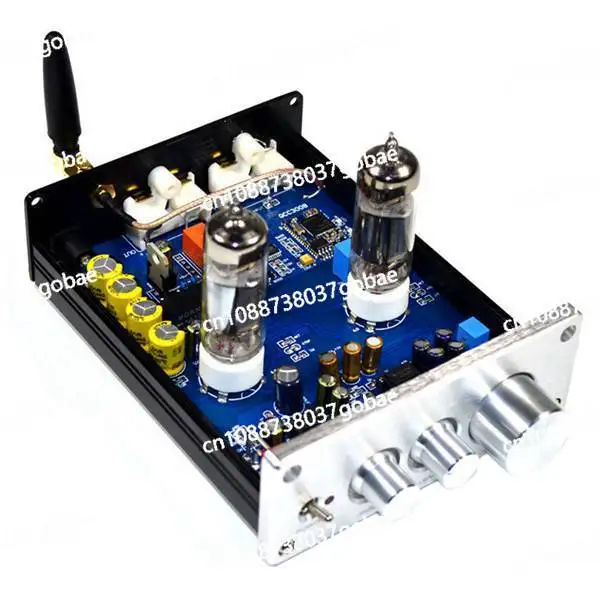 1 silver, aluminum alloy, Bluetooth 4.2 Hifi 6J5 tube preamplifier NE5532
1 silver, aluminum alloy, Bluetooth 4.2 Hifi 6J5 tube preamplifier NE5532