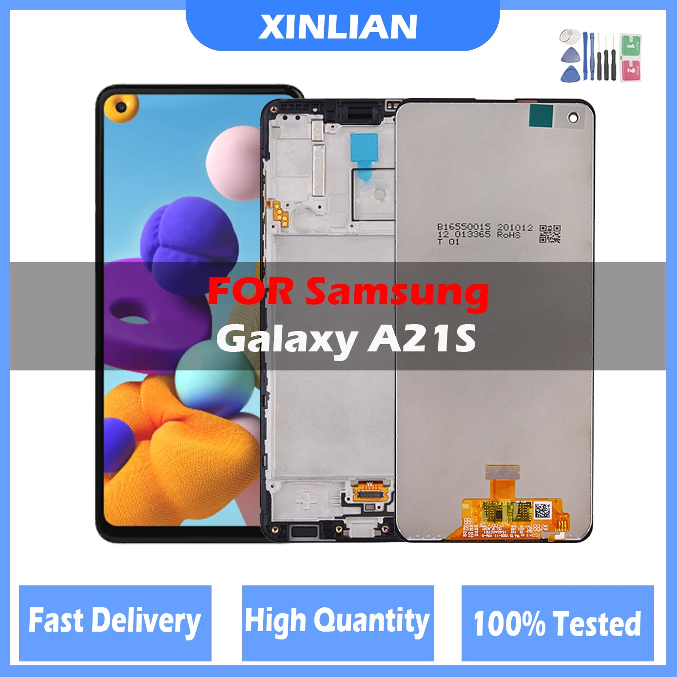 IPS ЖК-дисплей для Samsung A21s A217F SM-A217F/DS ЖК-дисплей с цифровым преобразователем сенсорного экрана для Samsung a21s Замена дисплея с рамкой
IPS ЖК-дисплей для Samsung A21s A217F SM-A217F/DS ЖК-дисплей с цифровым преобразователем сенсорного экрана для Samsung a21s Замена дисплея с рамкой
