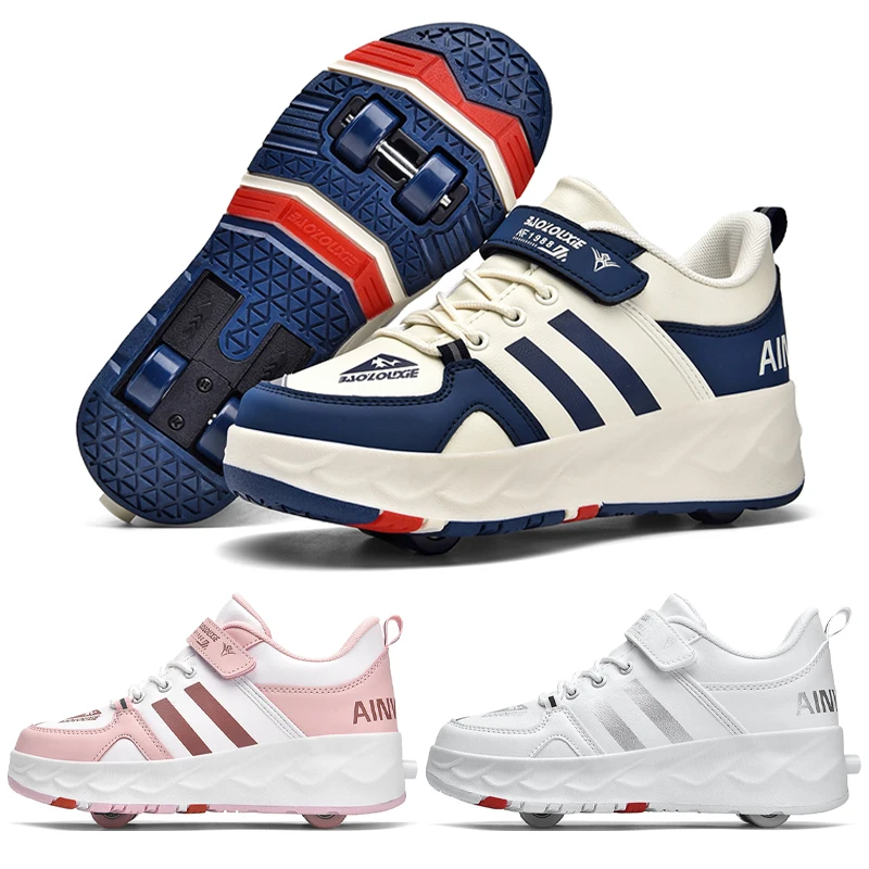 Safe and Durable Outdoor Roller Shoes with Hidden Wheels for Girls and Boys Roller Skates Shoes 2 in 1 Children Roller Shoes
Safe and Durable Outdoor Roller Shoes with Hidden Wheels for Girls and Boys Roller Skates Shoes 2 in 1 Children Roller Shoes