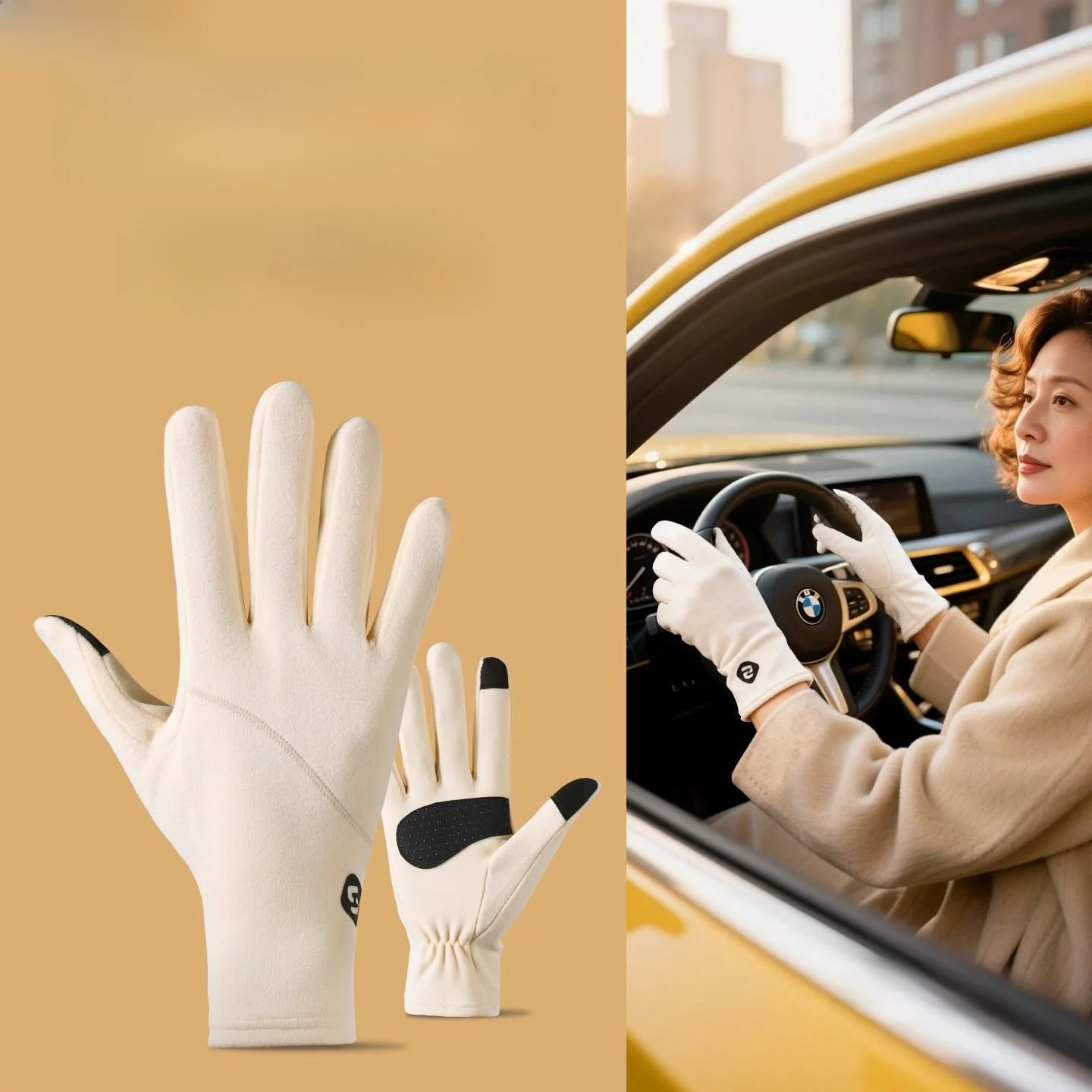 Women's Winter Driving Gloves Thickened Fleece Lined Lightweight Touchscreen Compatible Anti-Slip Warmth Retaining Handwear
Women's Winter Driving Gloves Thickened Fleece Lined Lightweight Touchscreen Compatible Anti-Slip Warmth Retaining Handwear