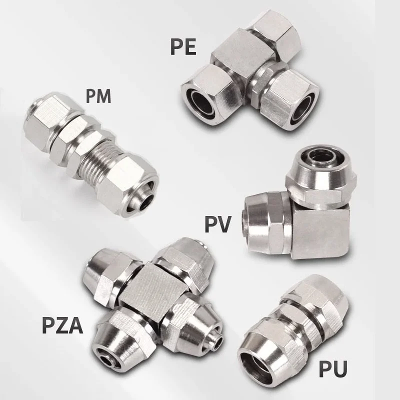 Pneumatic Quick twist connector Straight through T-type L-type Cross-type OD4mm/6mm/8mm/10mm/12mm/14mm/16mm Pneumatic Fittings
Pneumatic Quick twist connector Straight through T-type L-type Cross-type OD4mm/6mm/8mm/10mm/12mm/14mm/16mm Pneumatic Fittings