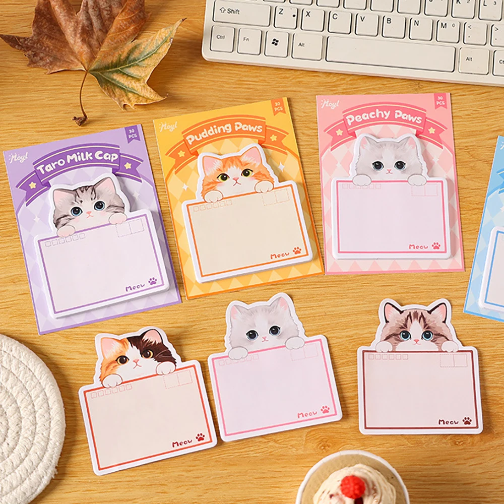 Cute little cat sticky note, self-adhesive message, memo pad, DIY notebook, decoration material paper,student Memo
Cute little cat sticky note, self-adhesive message, memo pad, DIY notebook, decoration material paper,student Memo
