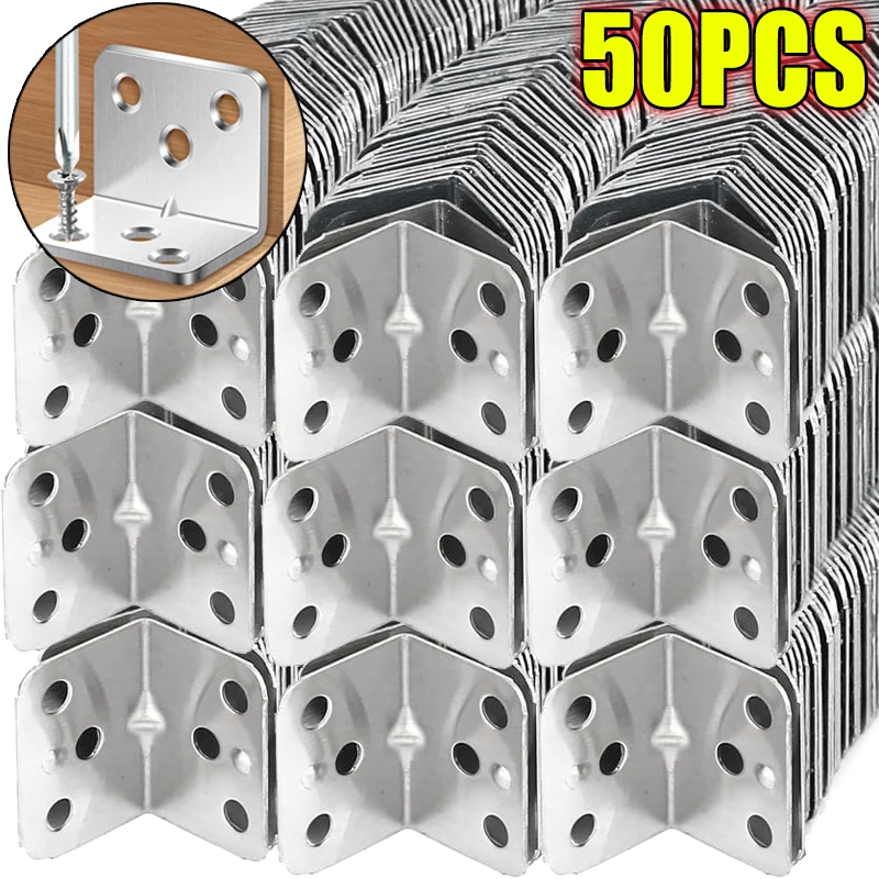 Stainless Steel Corner Brackets 90 Degree Right Angle Fixed Connectors Furniture Bookshelf Cabinet Corner Code L Shaped Bracket
Stainless Steel Corner Brackets 90 Degree Right Angle Fixed Connectors Furniture Bookshelf Cabinet Corner Code L Shaped Bracket