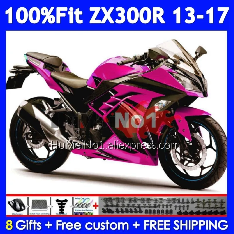 Кузов для KAWASAKI NINJA ZX-300 ZX 300 R 300R 13 14 15 16 17 233No90 ZX300R ZX300 2013 2014 2015 Розовый черный 2016 2017 Обтекатель
Кузов для KAWASAKI NINJA ZX-300 ZX 300 R 300R 13 14 15 16 17 233No90 ZX300R ZX300 2013 2014 2015 Розовый черный 2016 2017 Обтекатель