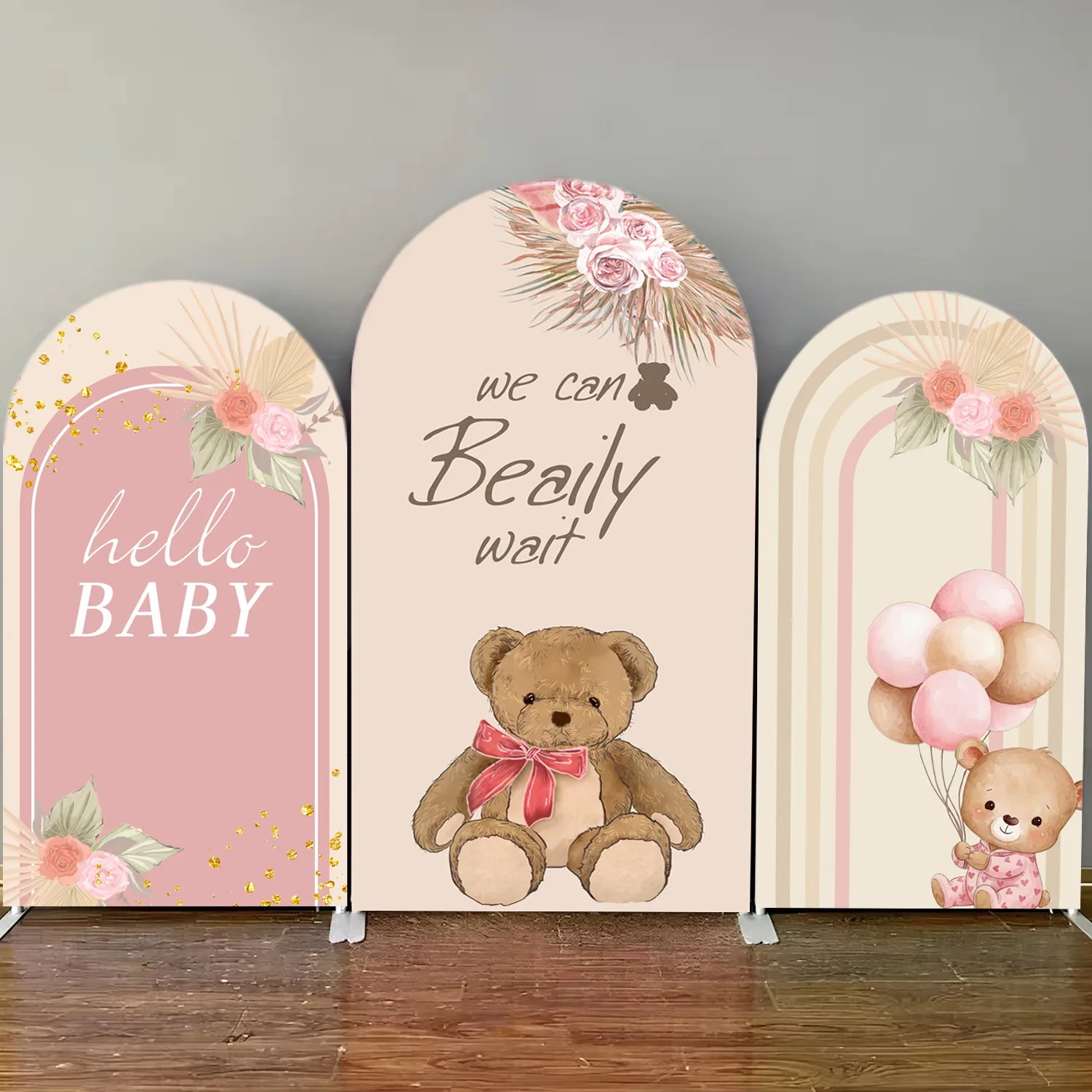 Фон-арка для фотосессии в стиле бохо с медведем для дня рождения, вечеринки в честь рождения ребенка, портретной съемки беременных
Фон-арка для фотосессии в стиле бохо с медведем для дня рождения, вечеринки в честь рождения ребенка, портретной съемки беременных