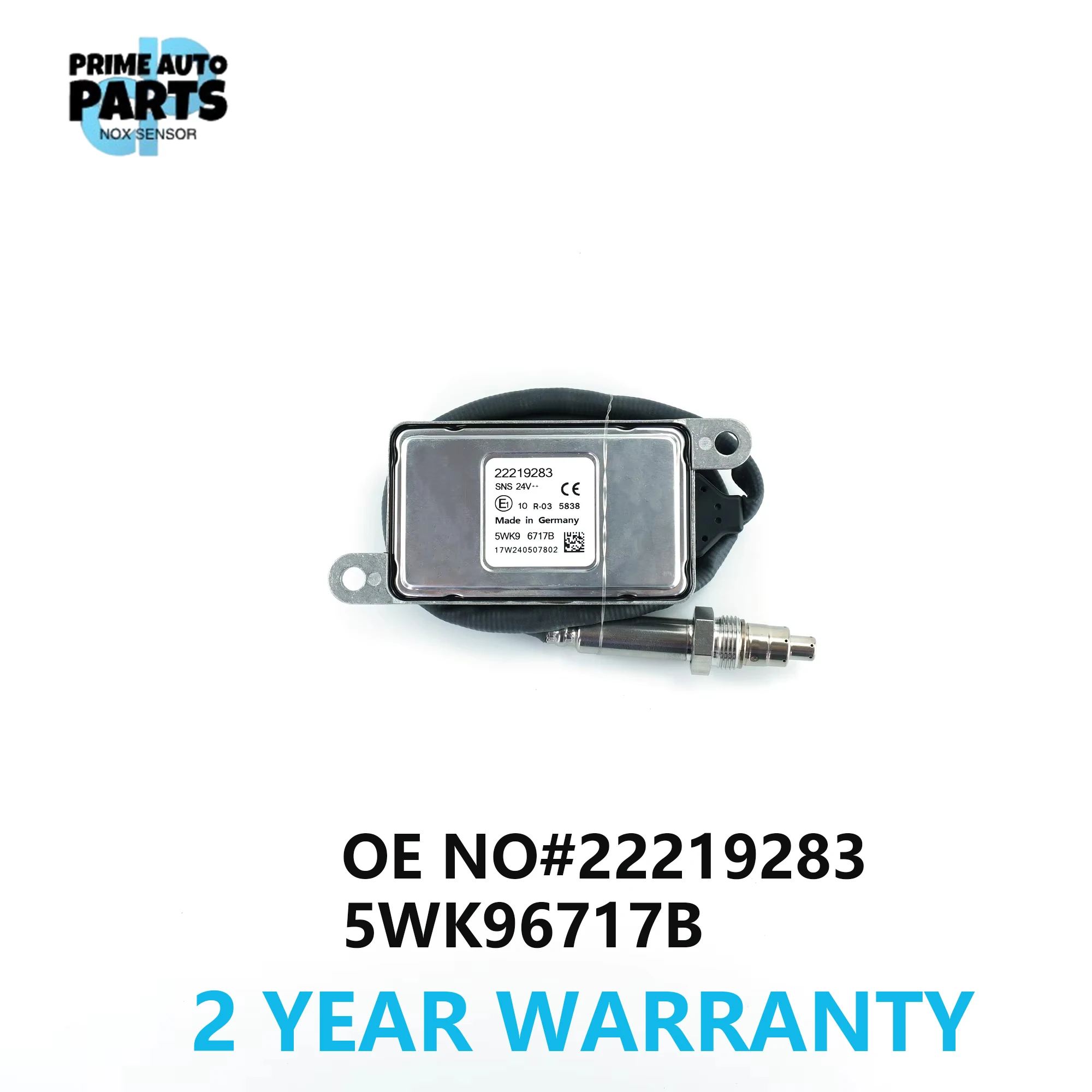 22219283 5WK96717B 5WK9 6717B Новый датчик кислорода азота Nox Sensor для грузовика Volvo FE FH FL NH FM Renault
22219283 5WK96717B 5WK9 6717B Новый датчик кислорода азота Nox Sensor для грузовика Volvo FE FH FL NH FM Renault
