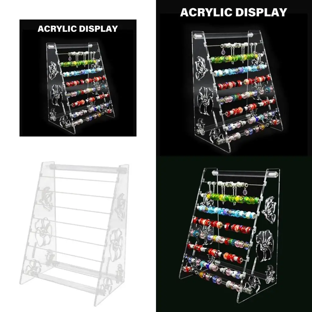 J78F Портативная подставка для акриловых бусин, прозрачные органайзеры для ювелирных изделий, регулируемые полки
J78F Портативная подставка для акриловых бусин, прозрачные органайзеры для ювелирных изделий, регулируемые полки