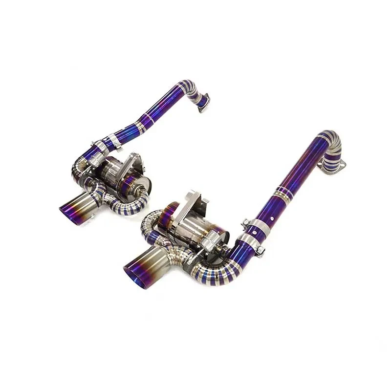 Titanium Alloy Valvetronic Catback Exhaust Muffler For 718 982 2.0T GT4
Titanium Alloy Valvetronic Catback Exhaust Muffler For 718 982 2.0T GT4