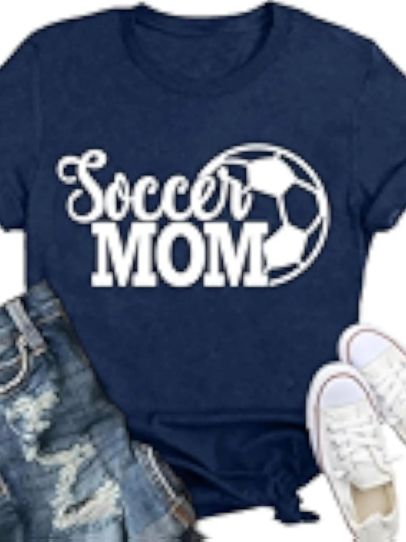 plus size women's short sleeve t-shirt Soccer Mom Ball Design Everyday comfortable versatile style summer outfit women's
plus size women's short sleeve t-shirt Soccer Mom Ball Design Everyday comfortable versatile style summer outfit women's