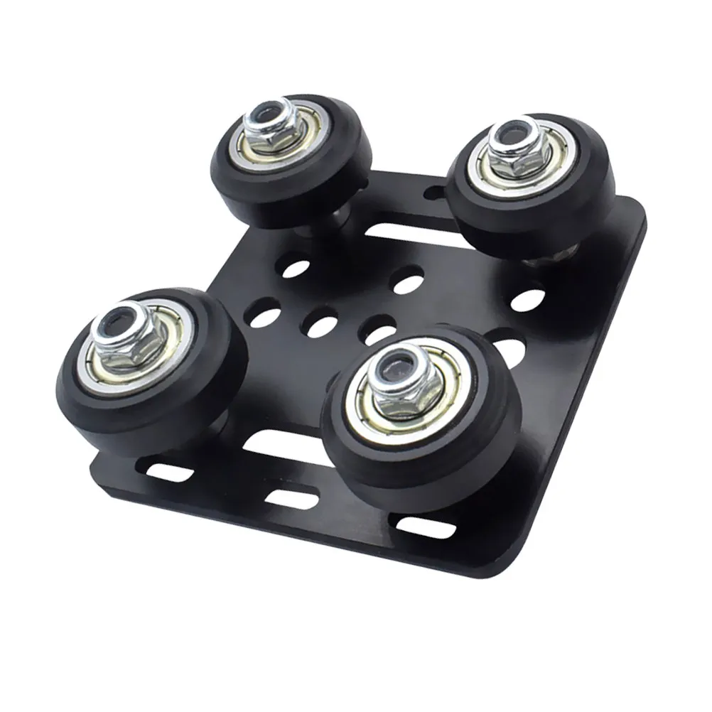 1 set Aluminum Profile Wheels For 3D Printer 2020V-Series V- Plate Pulley Adjustable Eccentric Column Black Wheel
1 set Aluminum Profile Wheels For 3D Printer 2020V-Series V- Plate Pulley Adjustable Eccentric Column Black Wheel