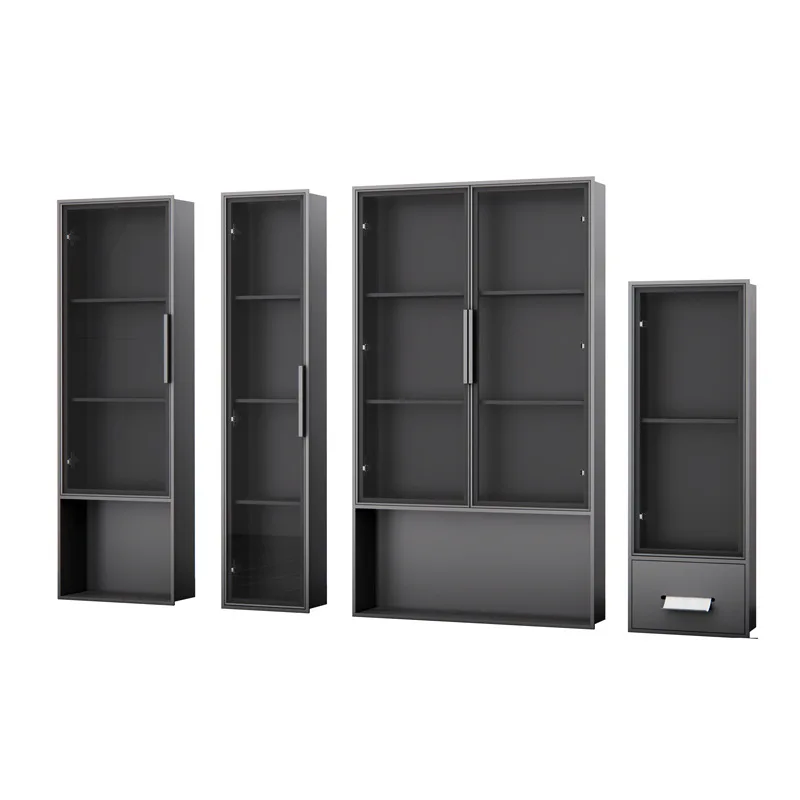 Toilet Niche Bathroom Locker Recessed Glass with Door Steel Cabinet Custom Stainless Steel Storage Shelf
Toilet Niche Bathroom Locker Recessed Glass with Door Steel Cabinet Custom Stainless Steel Storage Shelf