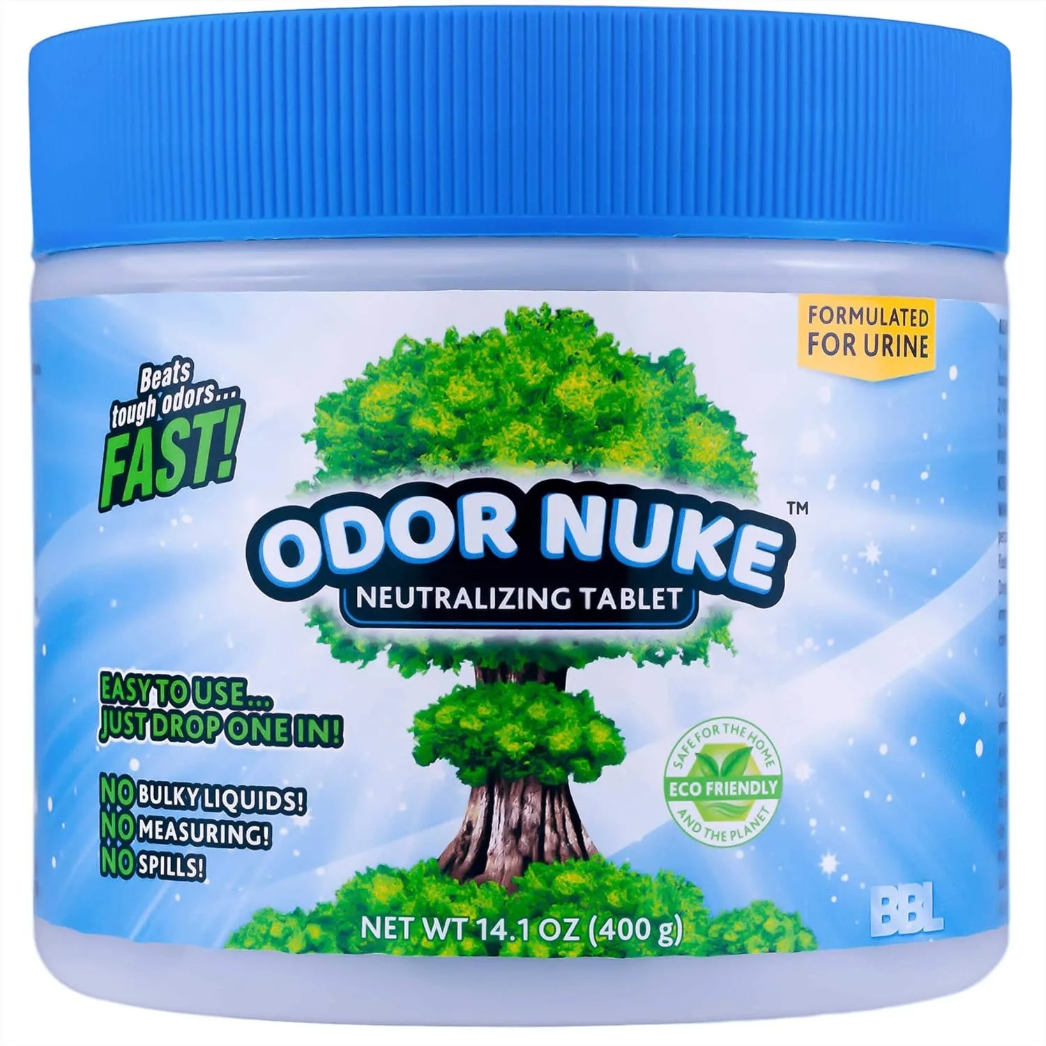 Urine Odor Neutralizer Tablets for Portable Urinals and Bedside Commodes, 14.1oz
Urine Odor Neutralizer Tablets for Portable Urinals and Bedside Commodes, 14.1oz