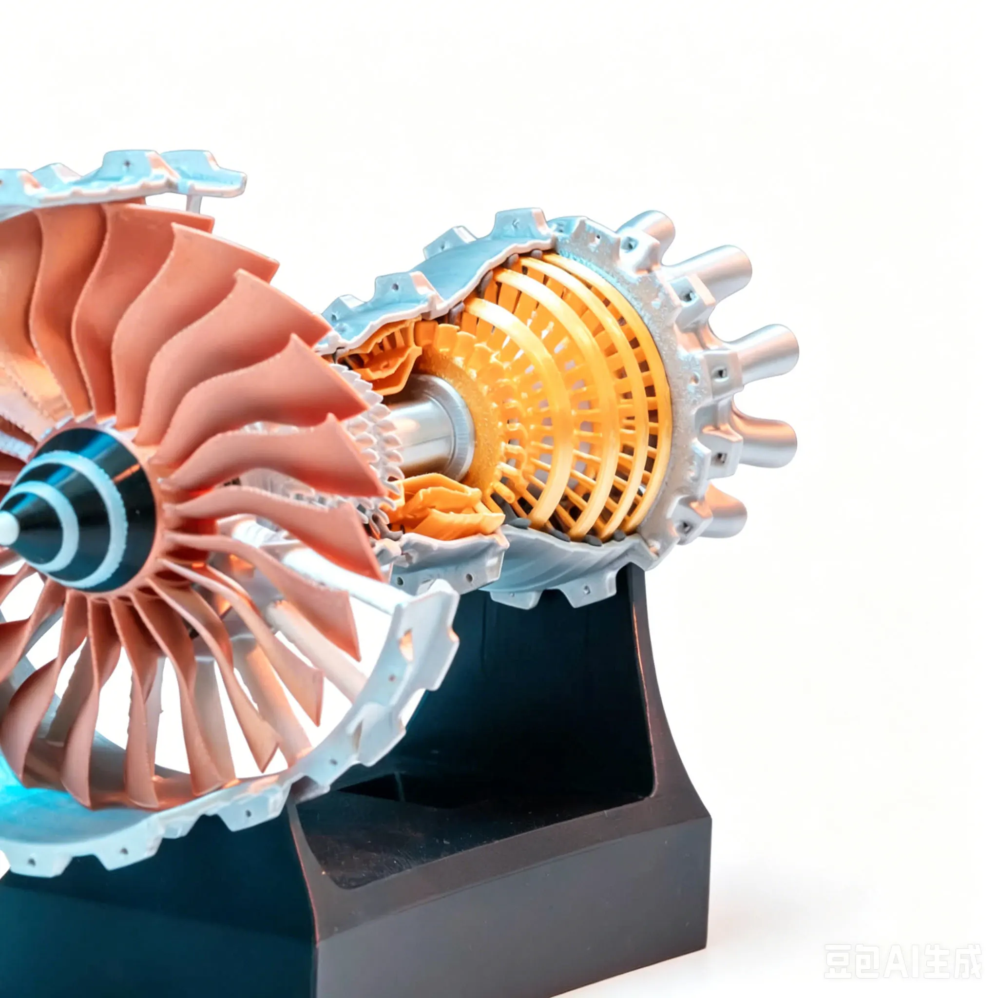 Rotatable NIKOLATOY Trent900 Turbofan Engine Model Airbus A380 Cool Tech Desktop Ornament Office Home Decor STEM Hobby Toy Gift
Rotatable NIKOLATOY Trent900 Turbofan Engine Model Airbus A380 Cool Tech Desktop Ornament Office Home Decor STEM Hobby Toy Gift