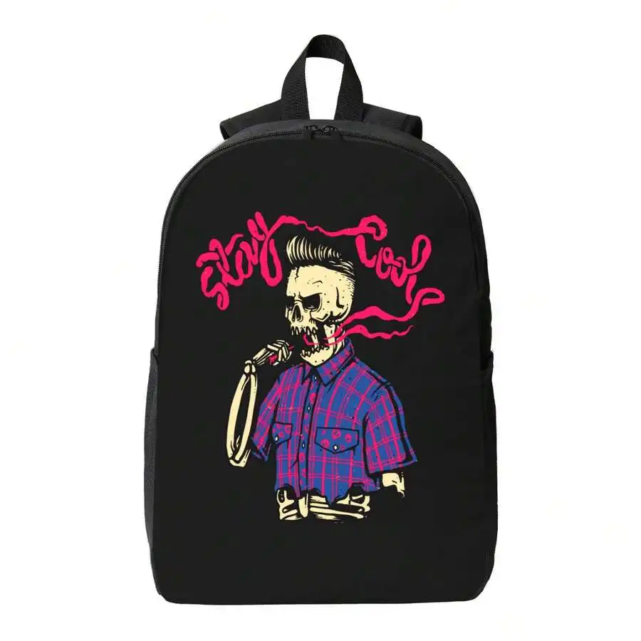 Skull Graphic Backpack With Zipper For Adults Laptop Book Bag
Skull Graphic Backpack With Zipper For Adults Laptop Book Bag