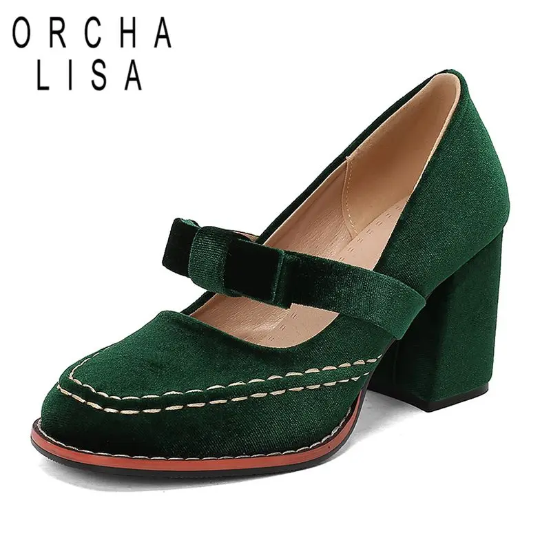 REAVE CAT Design Female Pumps Square Toe Block Heels 8cm Slip On Bowknot Flock Suede Plus Size 47 48 Soft Fashion Dating Shoes
REAVE CAT Design Female Pumps Square Toe Block Heels 8cm Slip On Bowknot Flock Suede Plus Size 47 48 Soft Fashion Dating Shoes