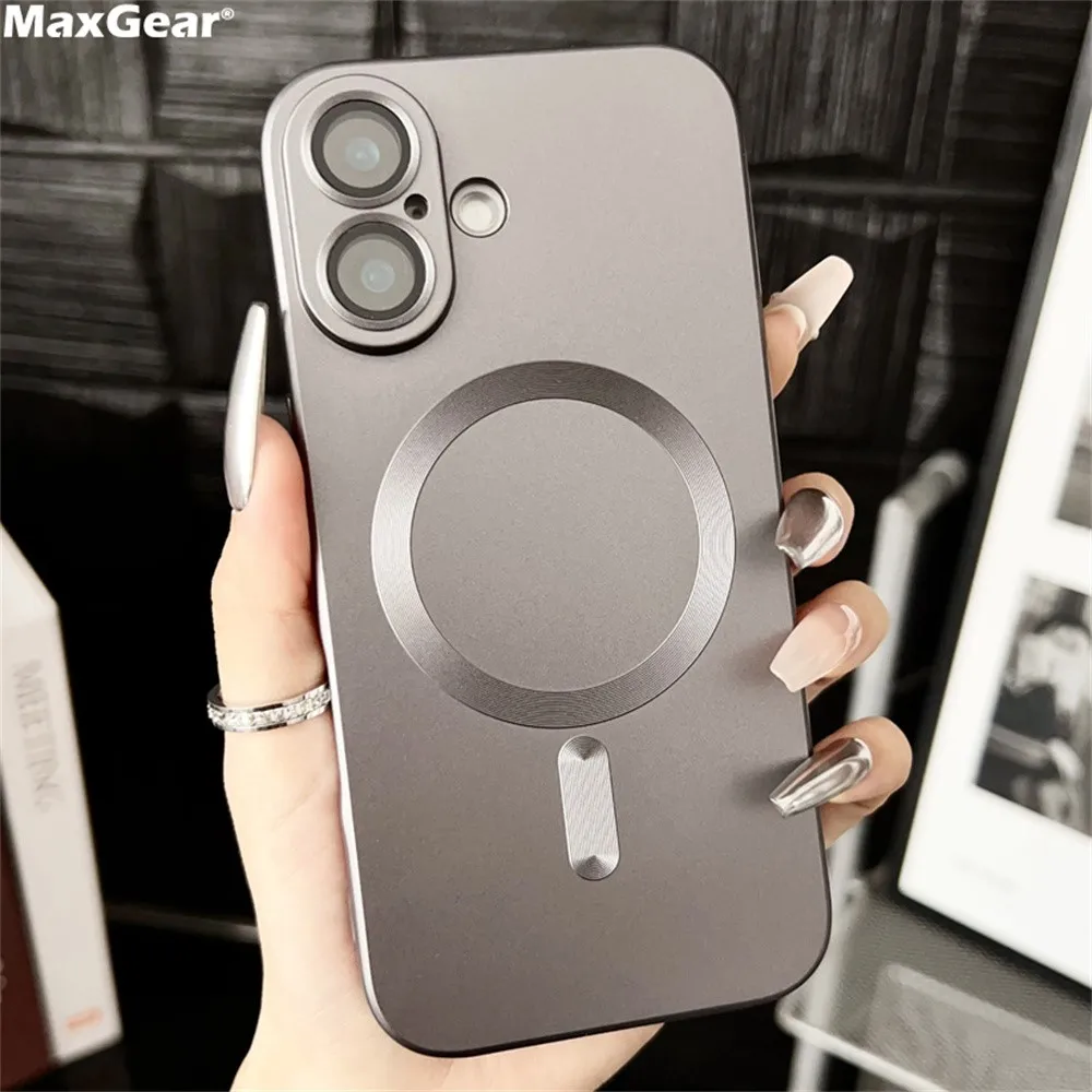 Роскошный металлический матовый магнитный чехол для Magsafe Armor для iPhone 16 15 14 Pro Max Plus 13 12 11 XR X XS 7 8 SE противоударный чехол
Роскошный металлический матовый магнитный чехол для Magsafe Armor для iPhone 16 15 14 Pro Max Plus 13 12 11 XR X XS 7 8 SE противоударный чехол