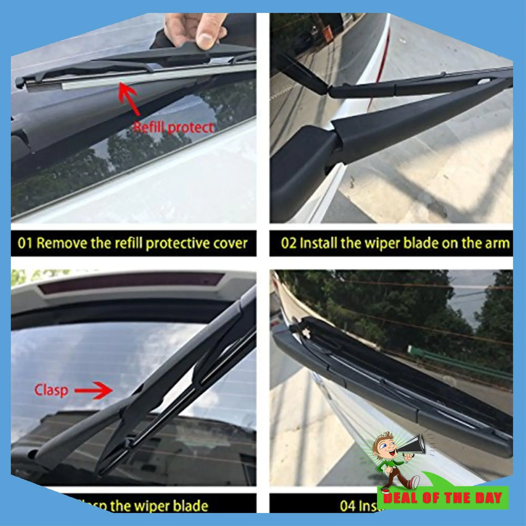 New Arrival Rear Windshield Wiper Kits Set Arm Blade 98811B8000 For Hyundai New Santa Fe SUV 2013-2017 Rear Wiper Arm
New Arrival Rear Windshield Wiper Kits Set Arm Blade 98811B8000 For Hyundai New Santa Fe SUV 2013-2017 Rear Wiper Arm
