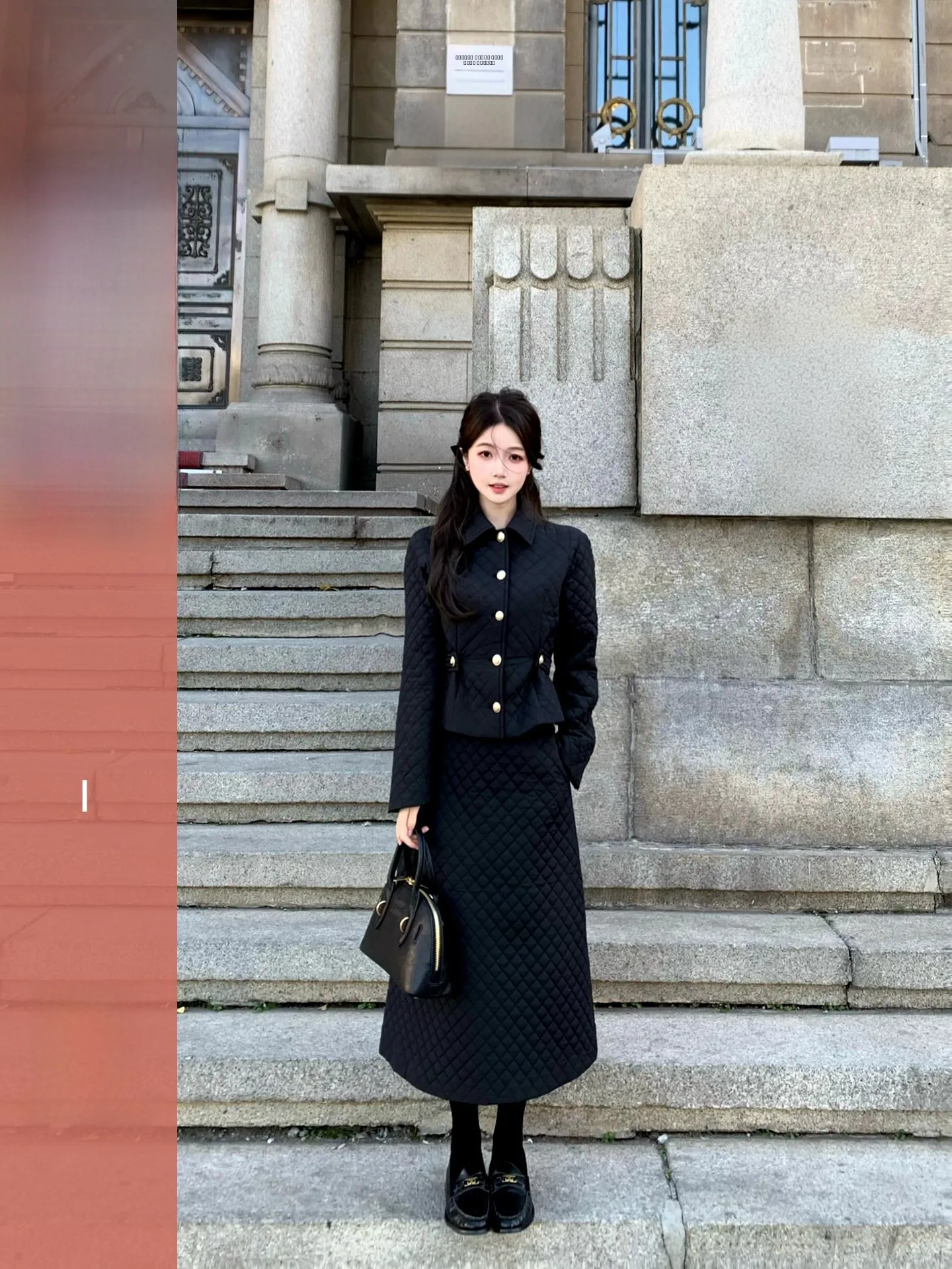 Женский зимний модный комплект Huangzuozuo: хлопковая куртка с ромбовидным узором и юбка с высокой талией, костюм-двойка в британском стиле с длинными рукавами
Женский зимний модный комплект Huangzuozuo: хлопковая куртка с ромбовидным узором и юбка с высокой талией, костюм-двойка в британском стиле с длинными рукавами