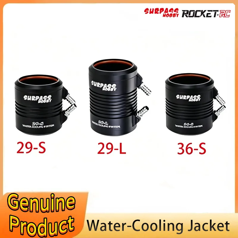 SURPASS Rocket RC 29-S 29-L 36-S Water Cooling Jacket Cover for 2948 2958 2958 2968 3660 3670 RC Boat Brushless Motor
SURPASS Rocket RC 29-S 29-L 36-S Water Cooling Jacket Cover for 2948 2958 2958 2968 3660 3670 RC Boat Brushless Motor