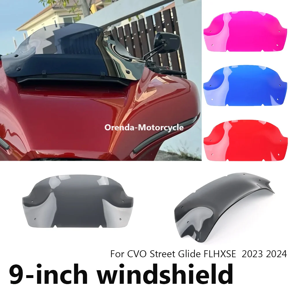 NEW Motorcycle Smoke Shield Street Sliding With 9-Inch Front Windshield Accessories 2023 2024 For Harley CVO Street Glide FLHXSE
NEW Motorcycle Smoke Shield Street Sliding With 9-Inch Front Windshield Accessories 2023 2024 For Harley CVO Street Glide FLHXSE