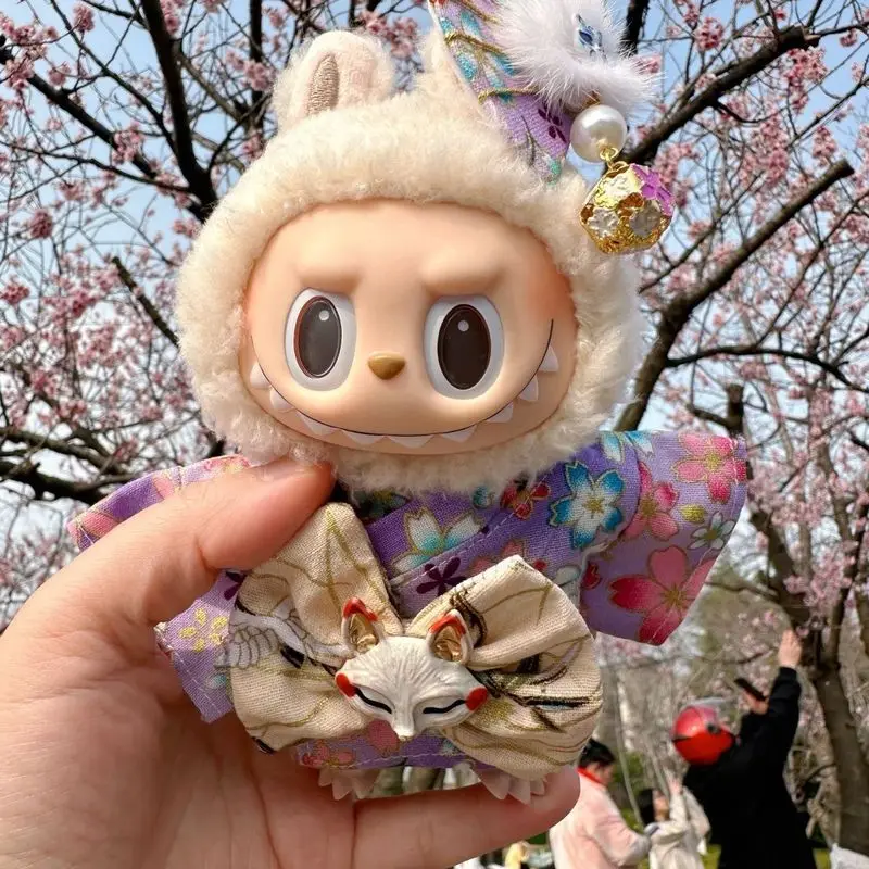 For Doll Clothes Suitable For 15-17cm Labubu Wearing Kimono Headwear Doll Accessories Multiple Styles Choose From Child Toy Gift
For Doll Clothes Suitable For 15-17cm Labubu Wearing Kimono Headwear Doll Accessories Multiple Styles Choose From Child Toy Gift