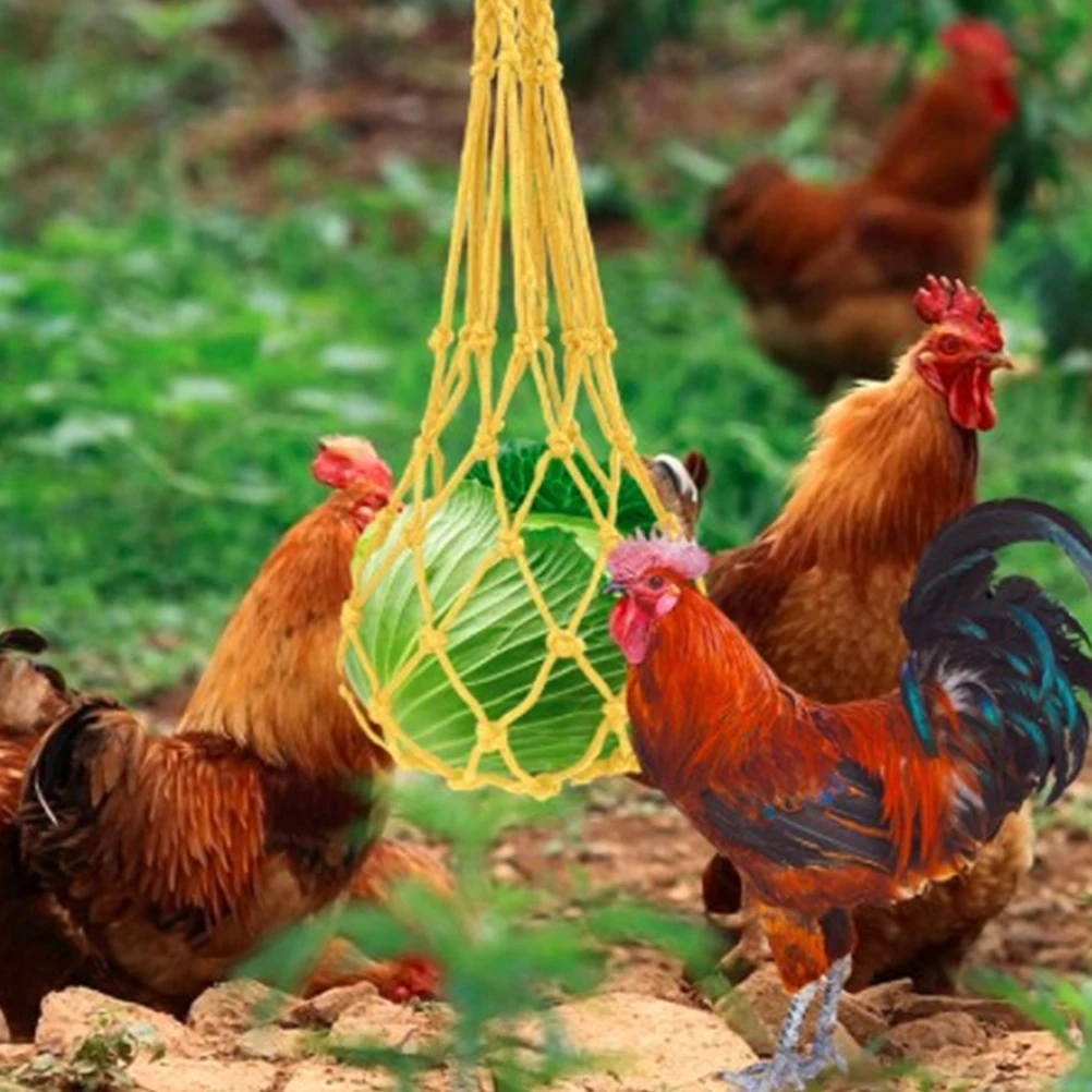 Premium Nylon Chicken Feeding Net Mesh Fruit Storage Bag for Poultry Vegetable String Bag Hen Feeder Safe Durable Long Use
Premium Nylon Chicken Feeding Net Mesh Fruit Storage Bag for Poultry Vegetable String Bag Hen Feeder Safe Durable Long Use