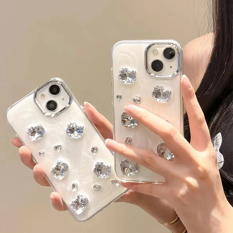 Sanrio Kawaii Hello Kitty TPU Flash Diamond Mobile Phone Case Anime Cartoon Cute Fashionable Exquisite IPhone Protective Covers
Sanrio Kawaii Hello Kitty TPU Flash Diamond Mobile Phone Case Anime Cartoon Cute Fashionable Exquisite IPhone Protective Covers