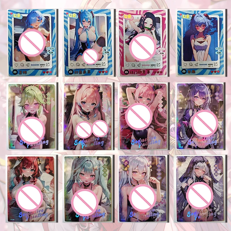 Goddess Story Charming ACG Sexy Girl HP UR card Kuki Shinobu Raiden Shogun Yae Miko Faruzan boy Коллекция игрушек Подарки на день рождения
Goddess Story Charming ACG Sexy Girl HP UR card Kuki Shinobu Raiden Shogun Yae Miko Faruzan boy Коллекция игрушек Подарки на день рождения
