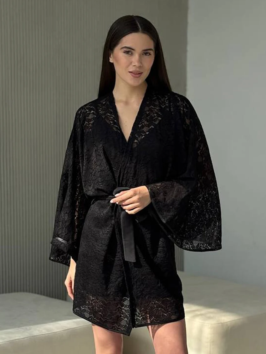 Marthaiqiqi кружевная женская одежда для сна с v-образным вырезом, ночная рубашка с длинными рукавами, пижама на шнуровке, мини-платье, летняя повседневная женская ночная рубашка
Marthaiqiqi кружевная женская одежда для сна с v-образным вырезом, ночная рубашка с длинными рукавами, пижама на шнуровке, мини-платье, летняя повседневная женская ночная рубашка