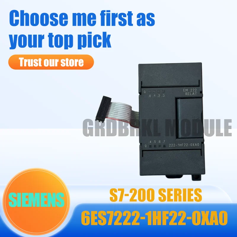 New Original SIEMENS 6ES7222-1HF22-0XA0 6ES7 222-1HF22-0XA0 S7-200 8DO Relay Output Module
New Original SIEMENS 6ES7222-1HF22-0XA0 6ES7 222-1HF22-0XA0 S7-200 8DO Relay Output Module