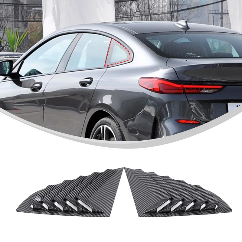 For BMW 2 Series F44 2020-2023 ABS Carbon Car Rear Side Window Louvers Air Vent Scoop Shades Cover Trim Blinds Car Accessories
For BMW 2 Series F44 2020-2023 ABS Carbon Car Rear Side Window Louvers Air Vent Scoop Shades Cover Trim Blinds Car Accessories