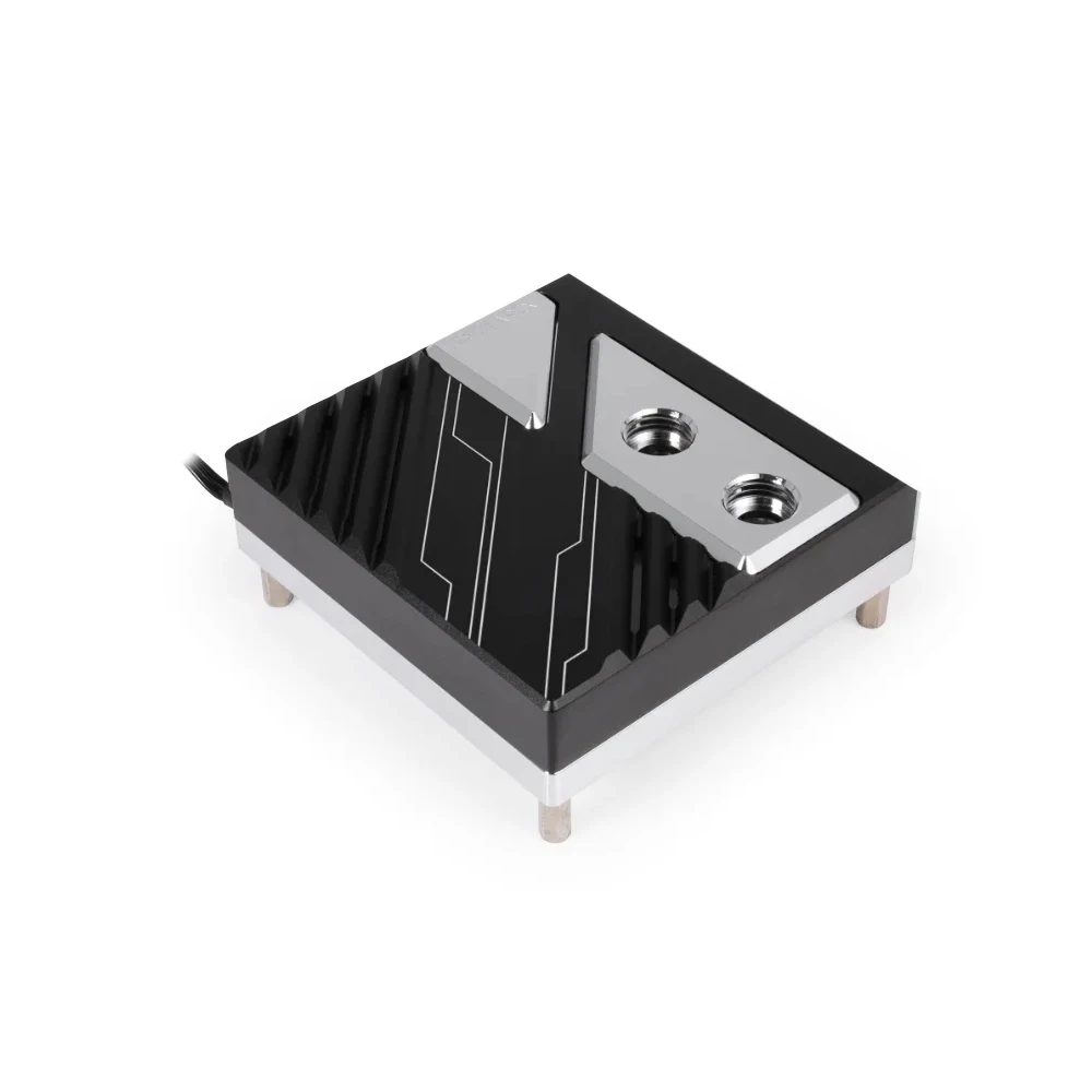 Водяной блок процессора Alphacool Apex 1, совместимый с кулером INTEL LGA 1851/1700, полностью покрывает весь разъем и процессор
Водяной блок процессора Alphacool Apex 1, совместимый с кулером INTEL LGA 1851/1700, полностью покрывает весь разъем и процессор