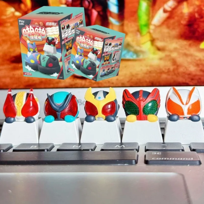 New Kamen Rider Key Caps Blind Box Pressable Pop Mechanical Keyboard Keycaps Desk Ornament Bag Charm Boys Collectible Gift
New Kamen Rider Key Caps Blind Box Pressable Pop Mechanical Keyboard Keycaps Desk Ornament Bag Charm Boys Collectible Gift