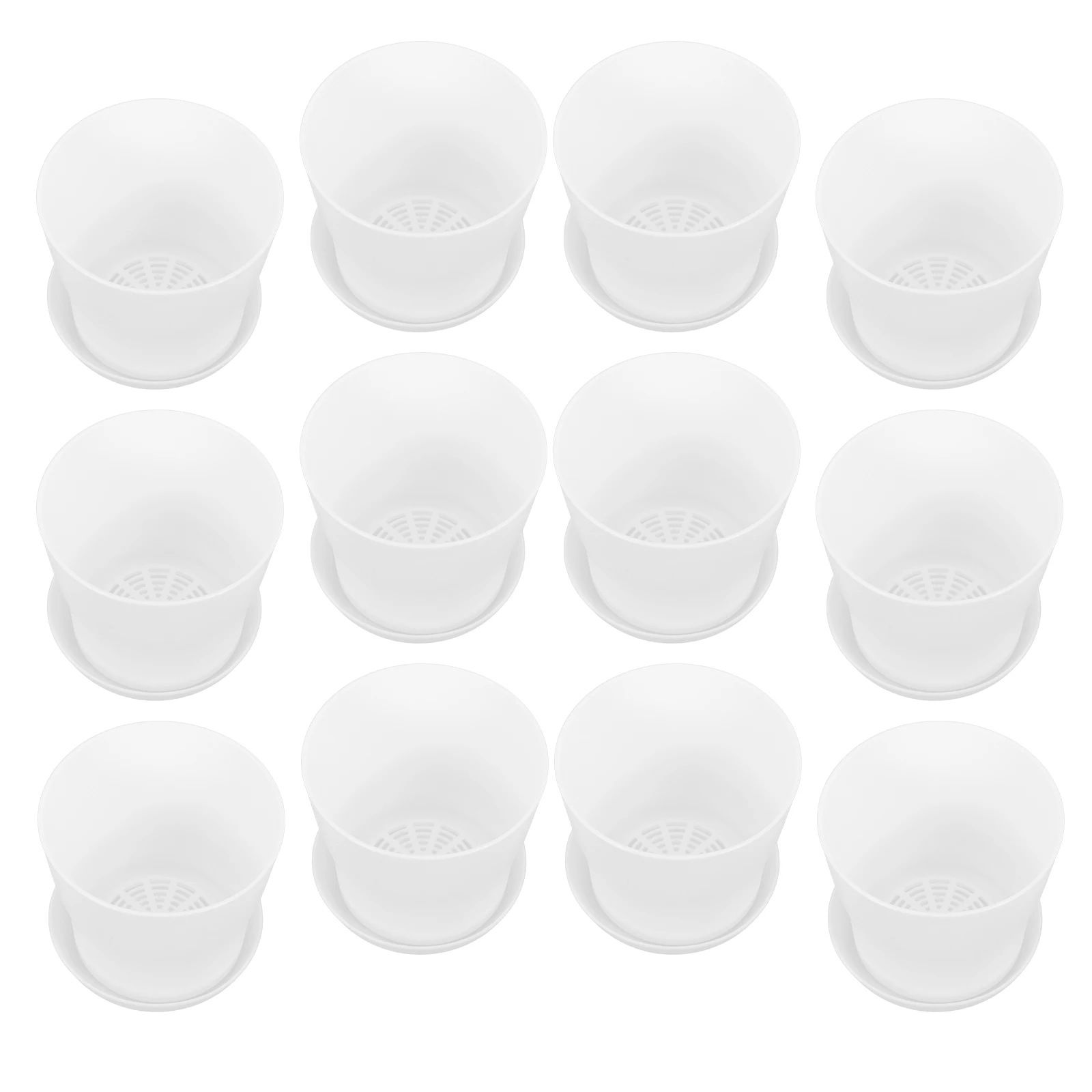 1 set White Small Succulent Flower Pots Set with Saucer for Garden Planting Nursery Orchids Planter Containers PP Material
1 set White Small Succulent Flower Pots Set with Saucer for Garden Planting Nursery Orchids Planter Containers PP Material
