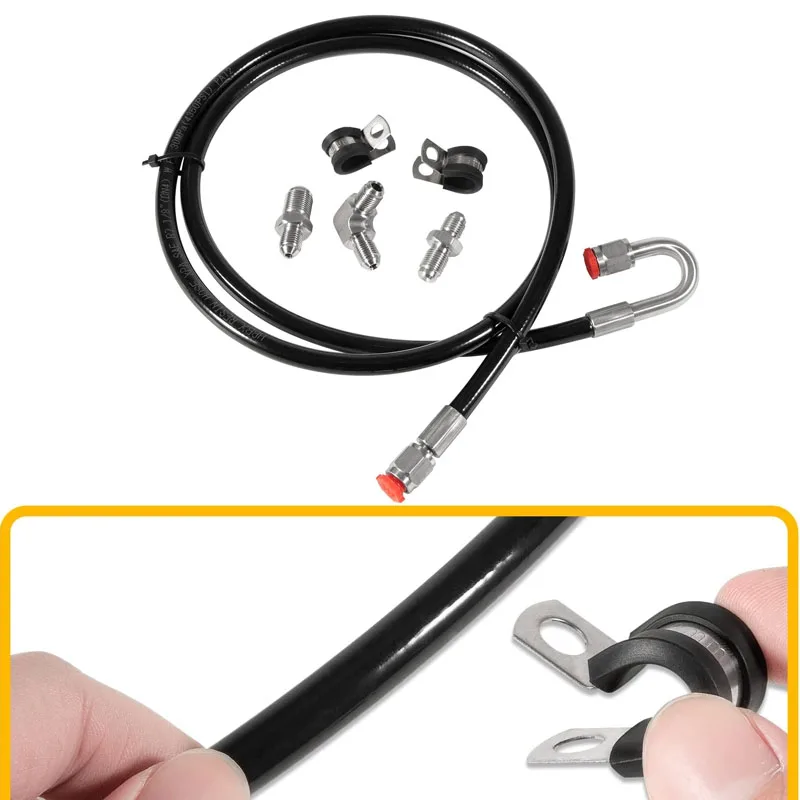 Car Clutch Line Kit for K Swap K20 K24 Engine for Honda Civic Crx Crv Acura Integra for Slave Cylinder Clutch Master Cylinder
Car Clutch Line Kit for K Swap K20 K24 Engine for Honda Civic Crx Crv Acura Integra for Slave Cylinder Clutch Master Cylinder