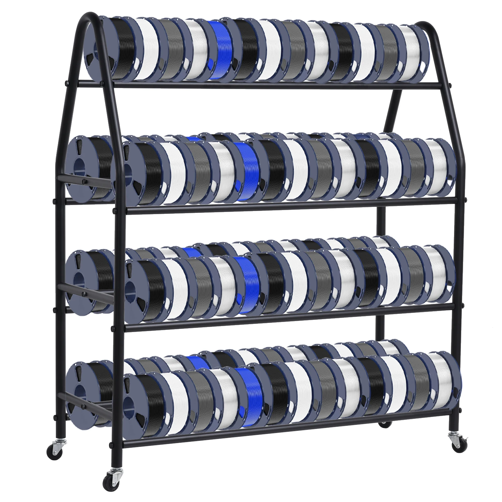 3D Printer Filament Storage Rack, 3D Printer Filament Stand with Wheels, 3D Printing Accessories for Filament Storage
3D Printer Filament Storage Rack, 3D Printer Filament Stand with Wheels, 3D Printing Accessories for Filament Storage