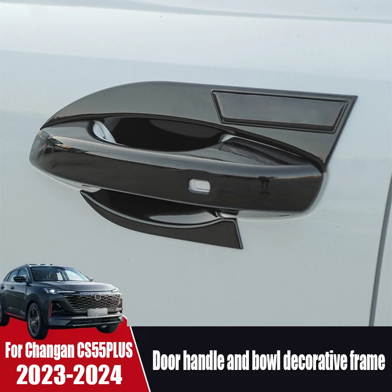 Car door handle bowl decorative frame made of ABS material For Changan CS55PLUS 2023 2024
Car door handle bowl decorative frame made of ABS material For Changan CS55PLUS 2023 2024