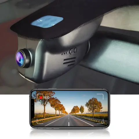 Fitcamx 4K Dash Cam for Land Rover Discovery 4/5 & Range Rover Evoque, Jaguar F-Type, Car DVR Camera with WiFi APP Control