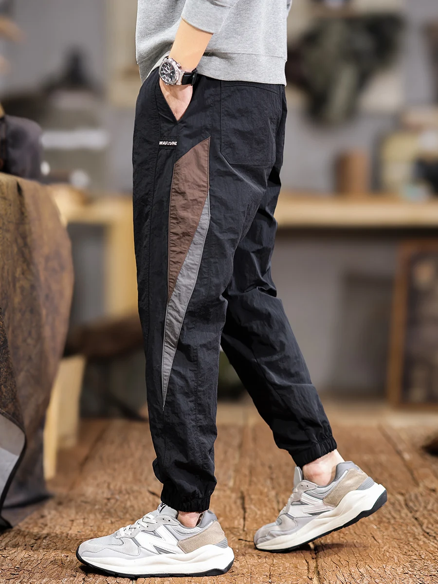 Outdoor Men's Waterproof Trousers Autumn New Sle Casual Faion Qui Dry Sports Pants Color Blo Cuffed Harajuku Sle
Outdoor Men's Waterproof Trousers Autumn New Sle Casual Faion Qui Dry Sports Pants Color Blo Cuffed Harajuku Sle